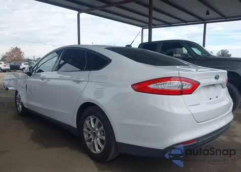 2015 Ford Fusion S from USA, damaged, VIN 3FA6P0G78FR296294